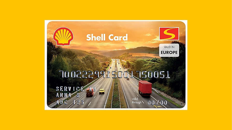 Ett Shell företagskort
